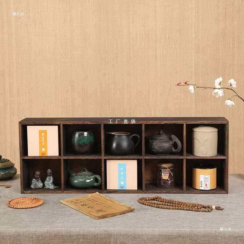 实木茶杯架子复古桌面茶具置物架壁挂式收纳多宝阁博古架简约中式,鲜花速递/花卉仿真/绿植园艺,割草机/草坪机,淘宝优惠券,粉丝福利购,淘宝优惠卷