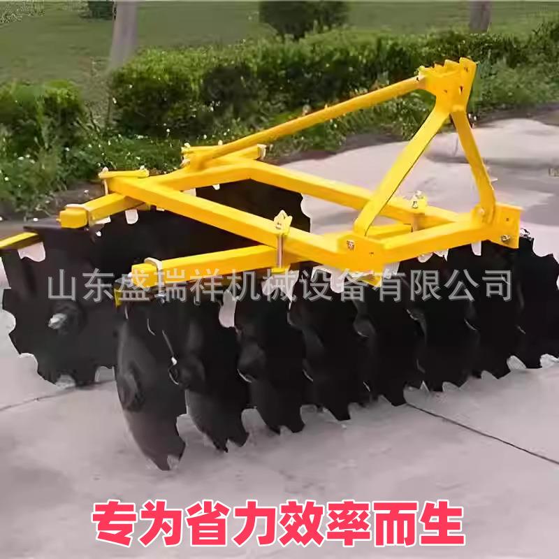 液压圆盘靶农业拖拉机带缺口中耙重耙灭茬折叠轮胎式碎土耕地机