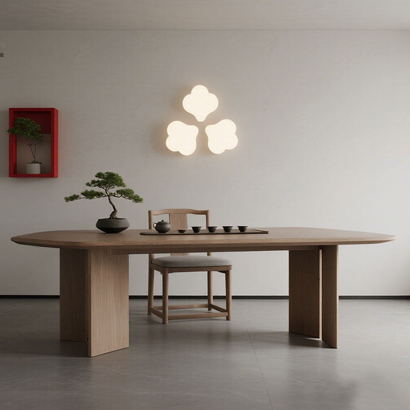 中古风极简实木茶桌椅组合新中式功夫禅意大气接待泡茶台定制,住宅家具,家用茶台/茶桌,淘宝优惠券,粉丝福利购,淘宝优惠卷