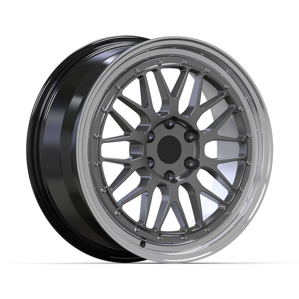 锻造轮毂工厂双片轮毂17寸18寸19寸跨境出口20年擅长改装中高端车