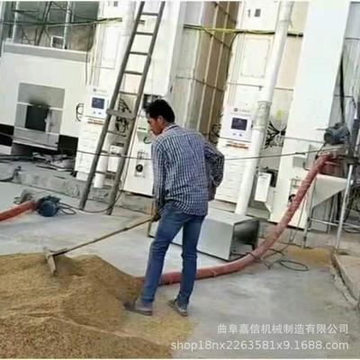 螺旋输送吸粮机软管车载便携式吸粮机4寸4米五谷杂粮吸谷机