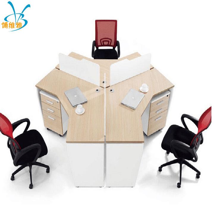 财务办公桌椅组合简约现代2人职员桌双人员工位办公室经理主管桌