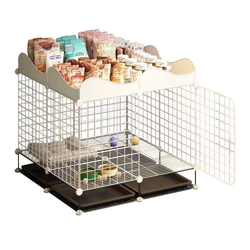 狗笼子中小d型犬室内带厕所分离狗窝别墅柯基泰迪宠物狗狗围栏栅,宠物/宠物食品及用品,猫窝/屋/帐篷/沙发,淘宝优惠券,粉丝福利购,淘宝优惠卷