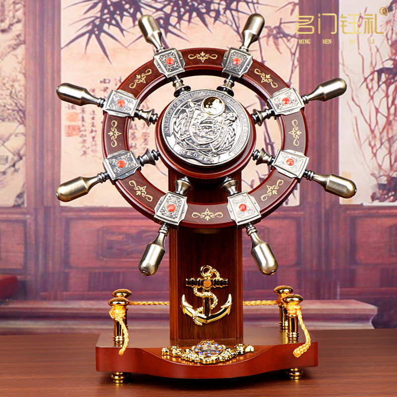 领航舵摆件落地航海舵盘手饭店酒店公司开业乔迁礼品办公室船舵,家居饰品,装饰摆件,淘宝优惠券,粉丝福利购,淘宝优惠卷