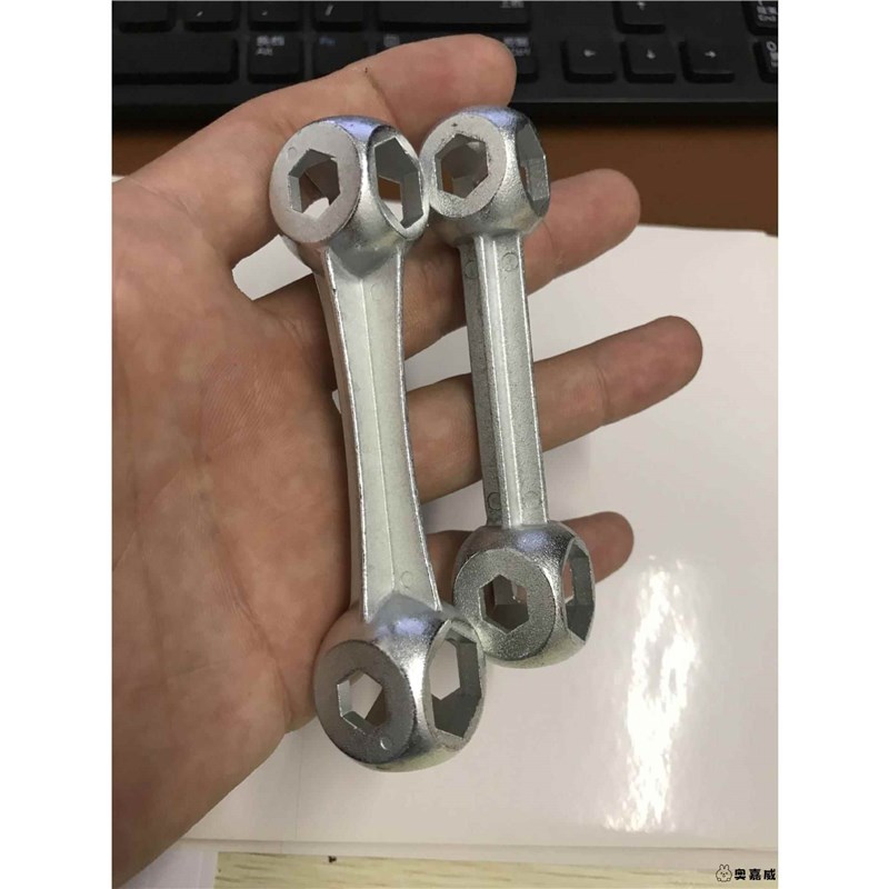 骨头扳手 自行车多用板手 六角骨头扳手 自行车套筒X工具 十合一