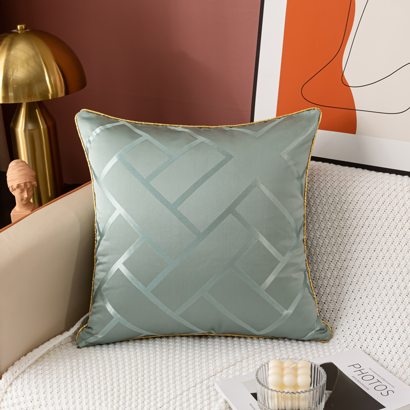 实木沙发靠垫新中式轻奢s抱枕家用红黄色中国风客厅靠枕摆设含枕