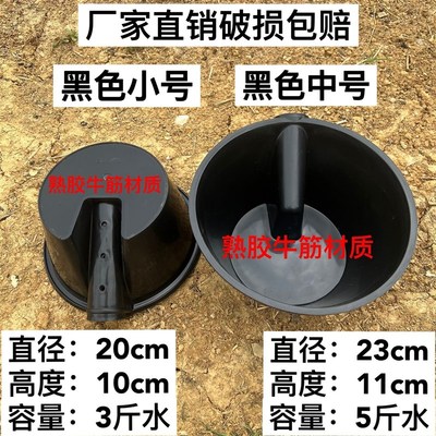 浇水灌溉熟胶加厚牛筋水舀子粪A瓢长柄水瓢特大号化粪池勺子农用
