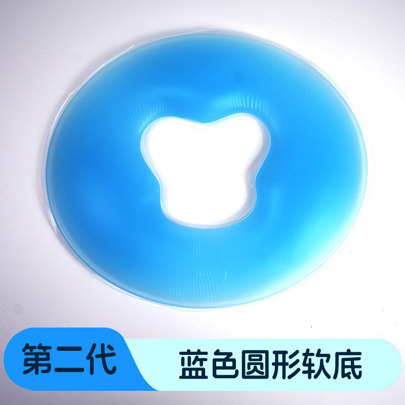 美容院硅胶趴枕u型推拿按摩床枕头美容J床趴脸枕趴趴枕垫头垫面枕