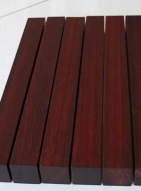 黑红木料水镇尺底手把件小叶紫檀老玻璃二胡密秒沉色唢呐料高