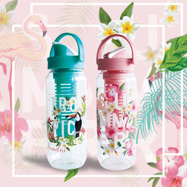 带防摔学生耐热随手杯材茶运动水杯tritan环保水壶水壶大容量隔质