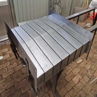 钢板防护罩 加工中心导轨护板 伸缩挡屑板 VCL850立式 南通VMC850L