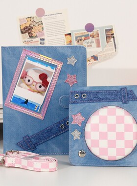 mini11/12/40/41/99/SE甜心牛仔相机包3寸128/256枚相册套餐