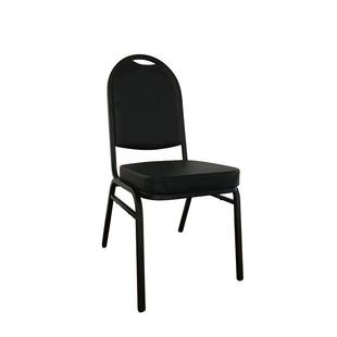 佛山厂出口酒店餐椅 酒店钢椅 折叠饭店铁椅 会议宴会桌椅