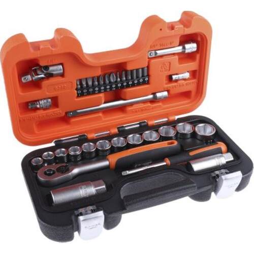 百固Bahco S-330 套筒组合工具34件装