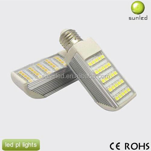 大量销售 LEDPL灯360度 AC85-265V SMD 2835 LED PL灯G24q-3底座