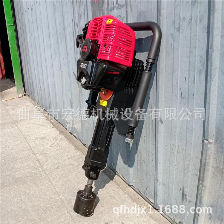 144F汽油打桩机 便携式手提打桩机 新款式抢险植桩机
