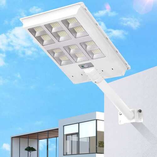 跨境新农村庭院灯led一体化太阳能路灯高亮室外防水人体感应路灯