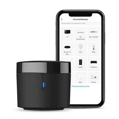 Broadlink博联RM4 mini智能红外遥控WiFi手机APP控制Alexa/Google