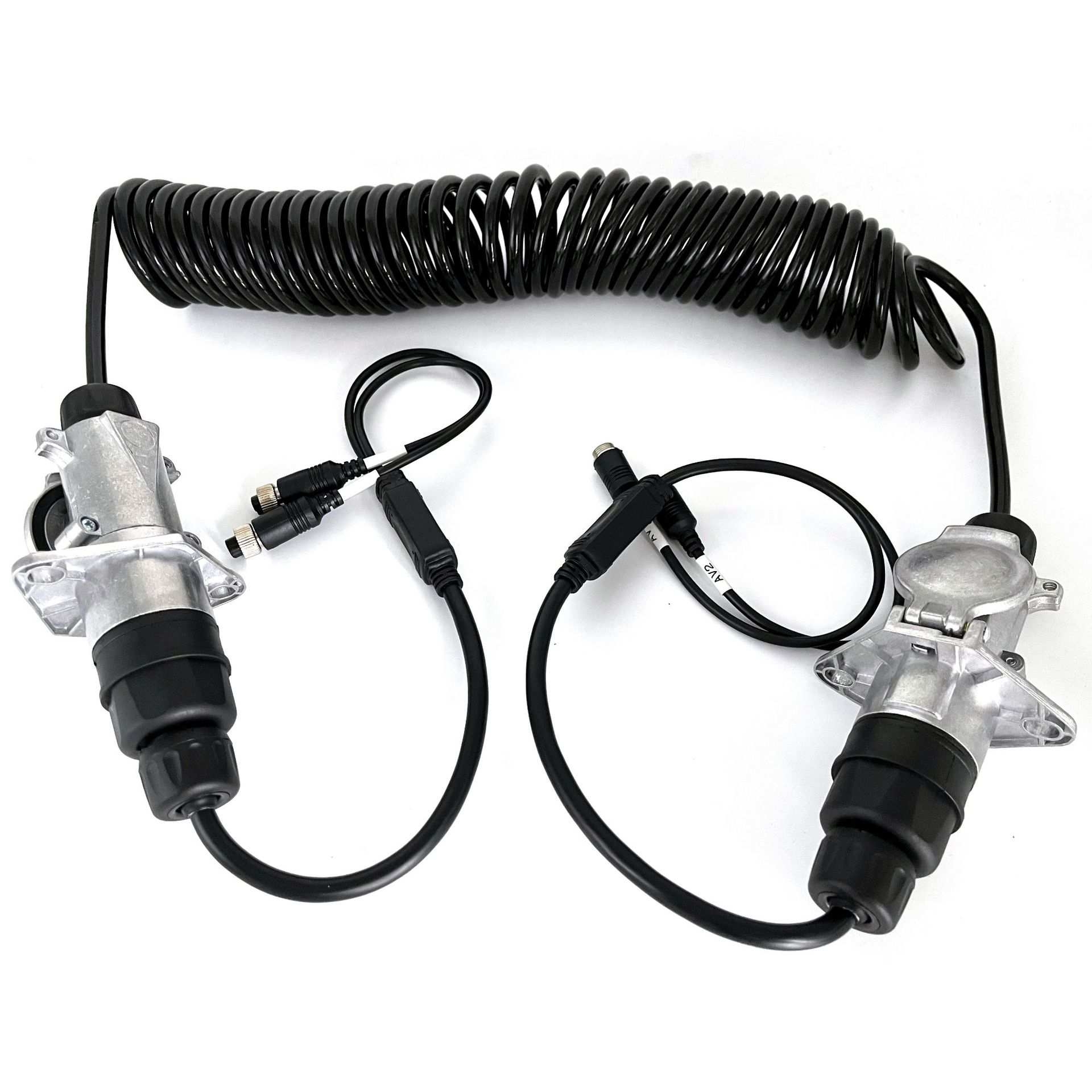 Trailer Parts 7Pin Coil suzi cable truck trailer connector