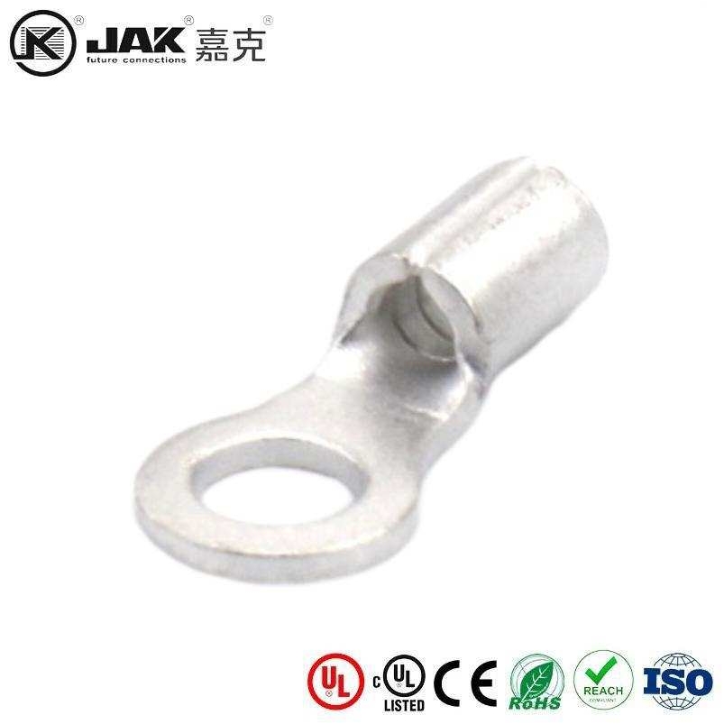 RNB2-3圆形冷压裸端子M3螺口 OT线鼻裸端头 国标紫铜  有认证KST