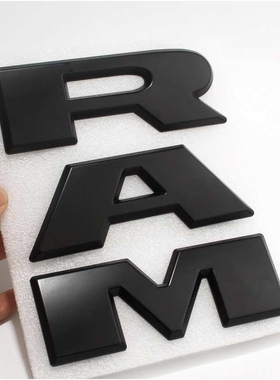 适用于新款道奇公羊RAM1500 DT前中网标 叛逆者道奇RAM前脸中网标