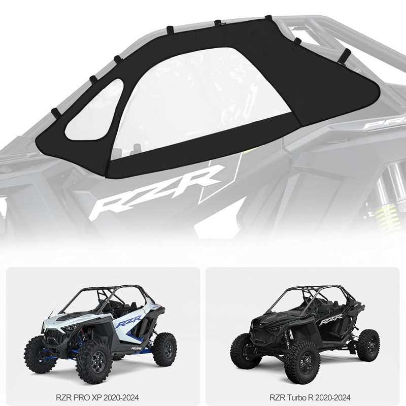 For Polaris RZR PRO XP/Turbo R 2020-2025 PRO XP软窗透明门板
