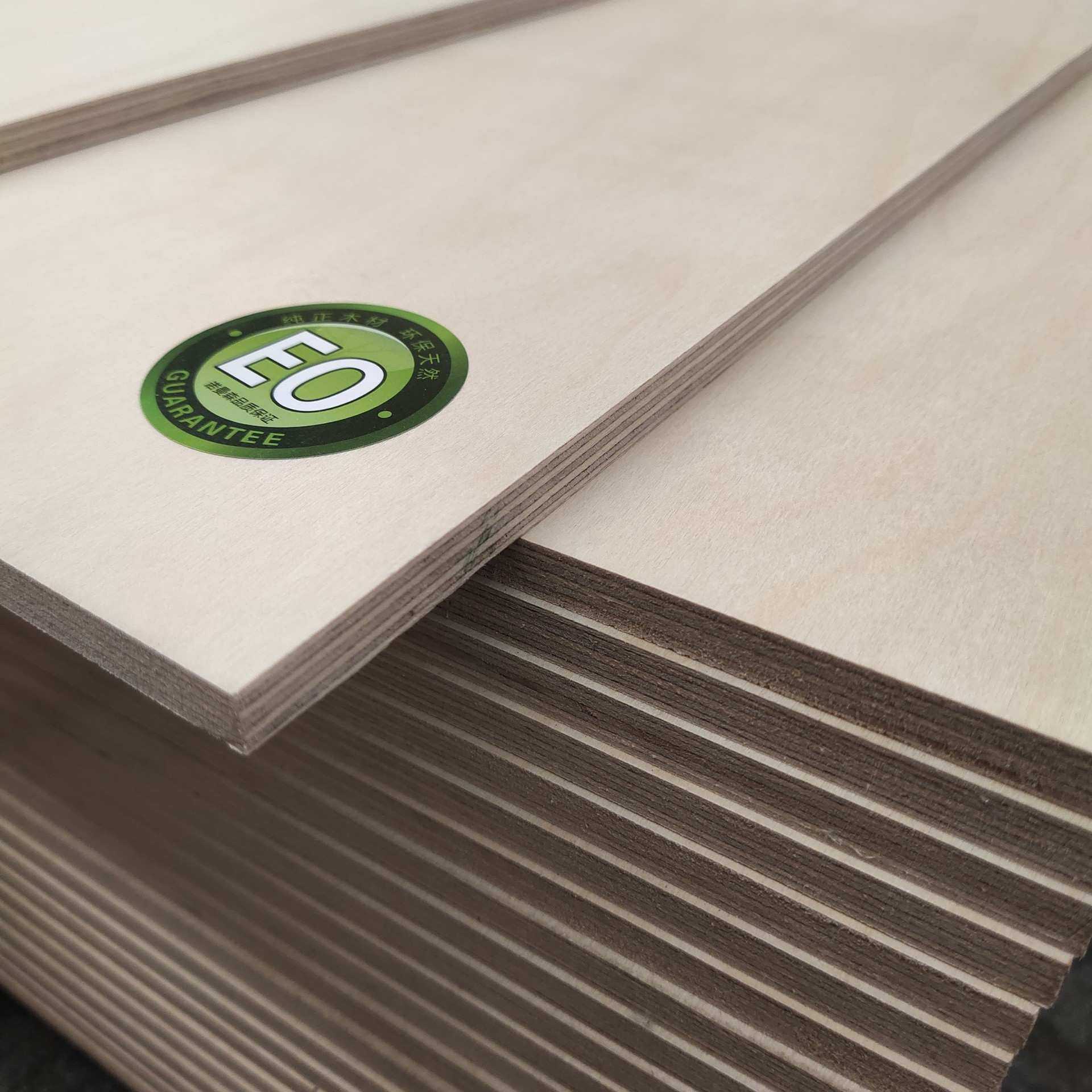 厂家直销3-40mm全桦胶合板多层板漂白桦木胶合板漂白杨木胶合板