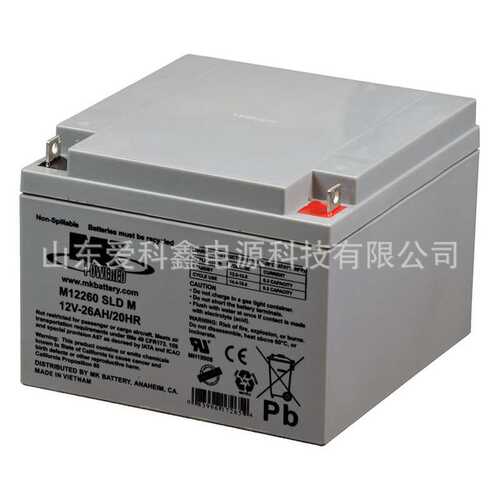 MK蓄电池M12260 SLD M 直流屏EPS备用电池12V26AH