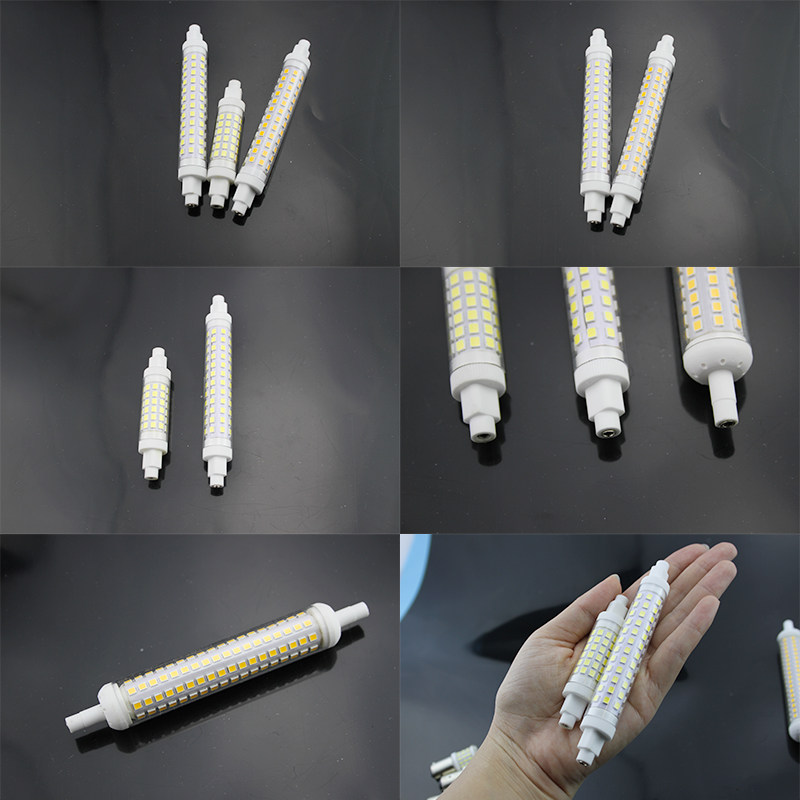 雷欧照明r7s双端管LED灯替换商场壁灯吊灯卤素灯灯管220V电压白黄