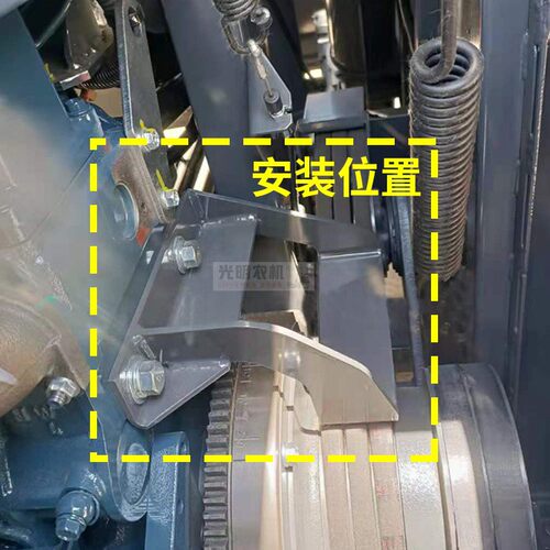 久保田988PLUS/EX108收割机脱离皮带保持器挡板5T206-12172