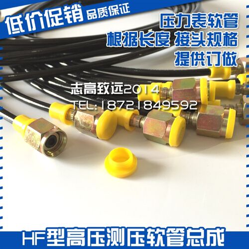测压软管 高压测试管压力表线HFH2-P1 P2 P3-3-P-0.8/1.0/1.5/2.0