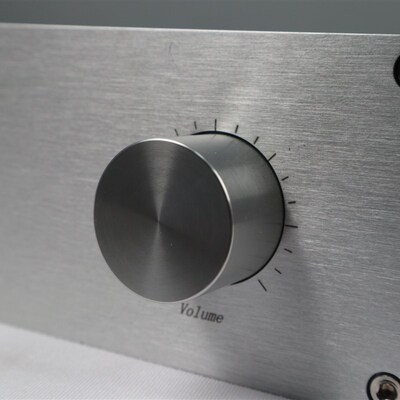 LM3886 TDA7293银白全铝拉丝功放机箱 功放外壳包括RCA喇叭插座