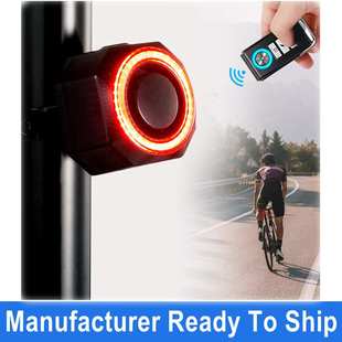 Auto Flashlight Brake LED Alarm Bike Taillight Safety