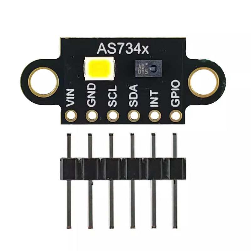 AS7341 可见光谱传感器 色温照度 高准度 色彩检测 芯德微
