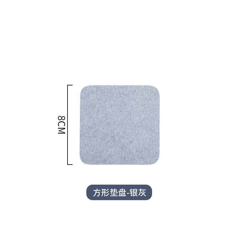 硅藻泥杯垫浴室洗手台吸水垫硅藻土肥皂垫防潮速干肥X皂盒托牙刷