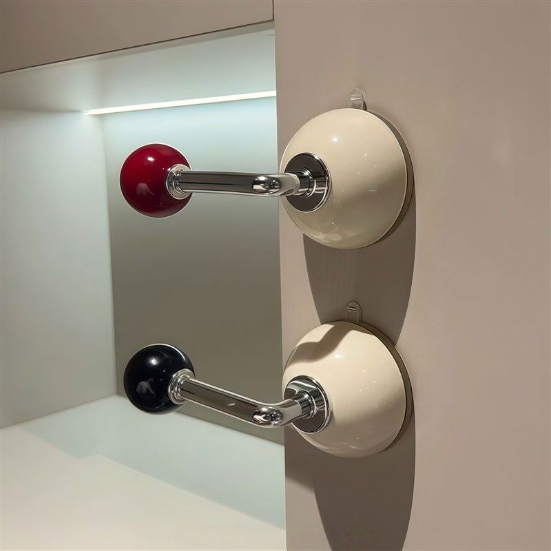 【新家的100个快递】q吸盘拉手柜门玻璃门移门手柄拉手免打孔无痕