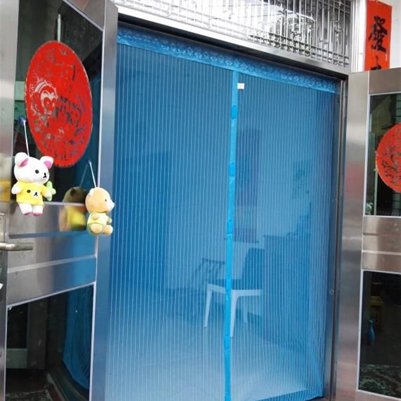 房门纱网帘防蚊门帘防蝇纱门子防盗门G夏季防虫纱窗别墅大门沙连