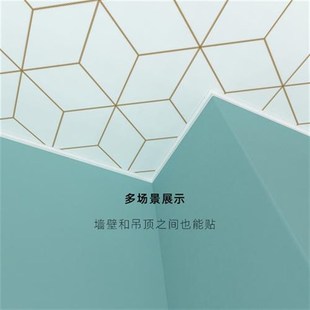 新款吊顶装饰线条自粘墙纸收边条石膏线条墙缝收T口条阴角装饰条