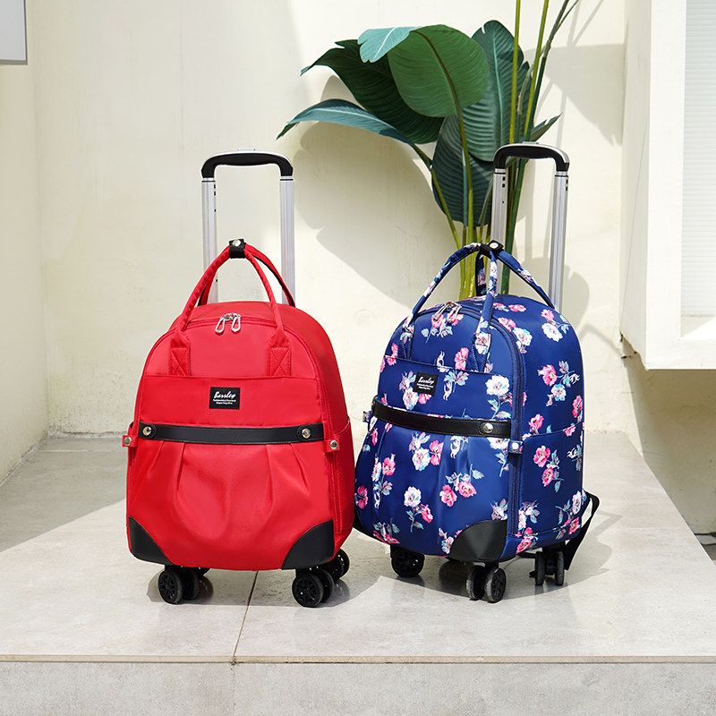 新品拉杆揹包双肩旅行袋女男手提旅游G出差包超轻多功能登机行李