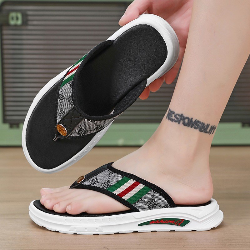 人字拖鞋男款夏季2025新款潮流外穿软底广东夹脚防滑防臭沙滩凉鞋