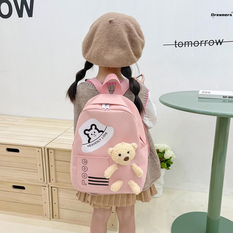 。儿童春游背包出游m可爱小学生郊游小书包小女孩外出游玩旅游双