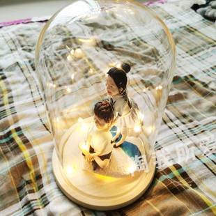 软陶人偶定制捏泥人真人公仔蜡像玩偶泥塑像照片diy生日结婚礼物