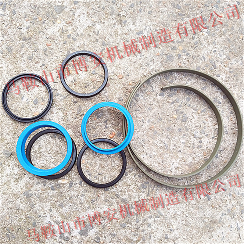 4x3200/4000剪板机氮气回程缸密封圈75X65X6Q一套4件 漏气维修用