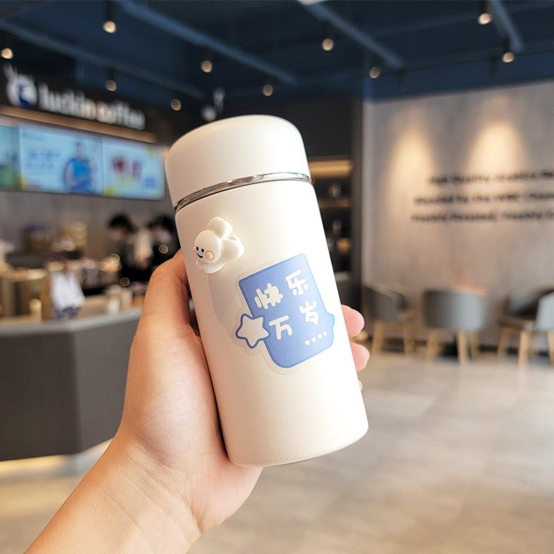 316不锈钢保温杯茶水分离水杯女高颜值迷你便携小巧杯子女口袋杯,餐饮具,保冷/保温杯,淘宝优惠券,粉丝福利购,淘宝优惠卷