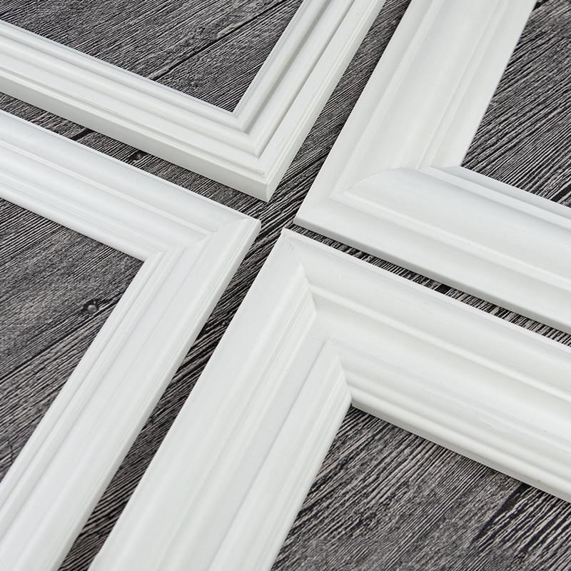 实木线条电视背景墙装饰木线条腰线白色烤漆装饰条石膏线自粘家装