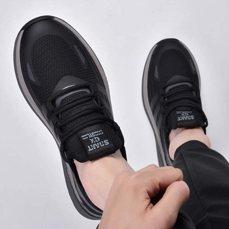 轻便夏季男软底男士新款防臭男鞋运动百搭透气潮网面鞋子跑步休闲