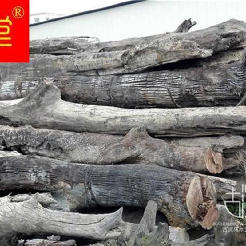 DIY乌木铁力木红木边角料碳化木料下角料阴沉木原木雕材料