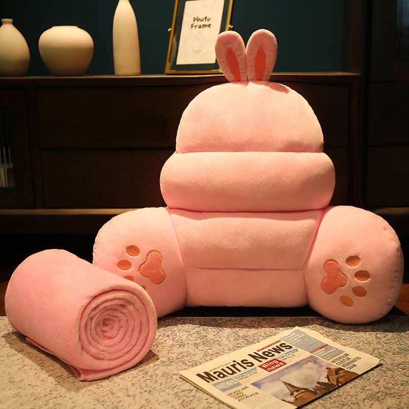 靠垫办公室腰靠护腰汽车靠腰垫腰枕H座椅靠背垫抱枕靠枕靠背久