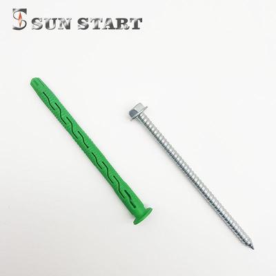 超强拉力塑料膨胀螺栓尼龙涨塞胶电视机挂架加长膨胀螺丝M10