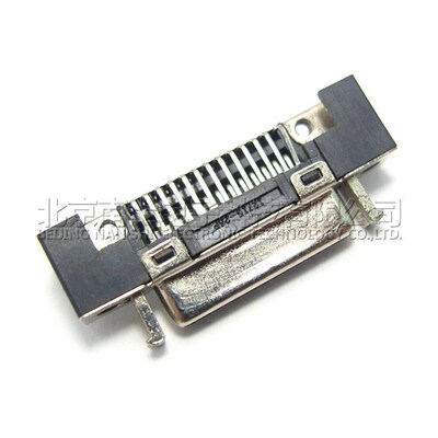 原装VHDCI V26连接器 SCSI焊板MINI母座 小26P弯脚 1.0MM插座CN型